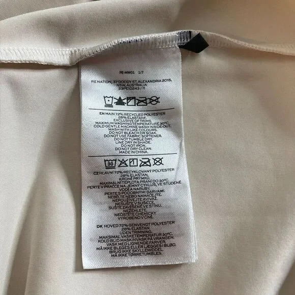 P.E. Nation Women's Wave‎ Form Tennis Dress Size 2XL Tenniscore Country Club - Picture 15 of 16